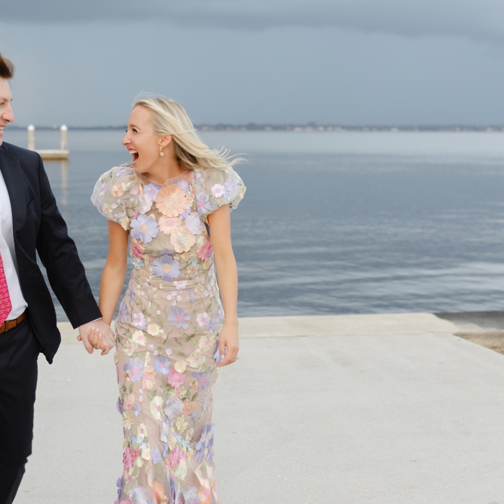 Floral Embroidered Dress